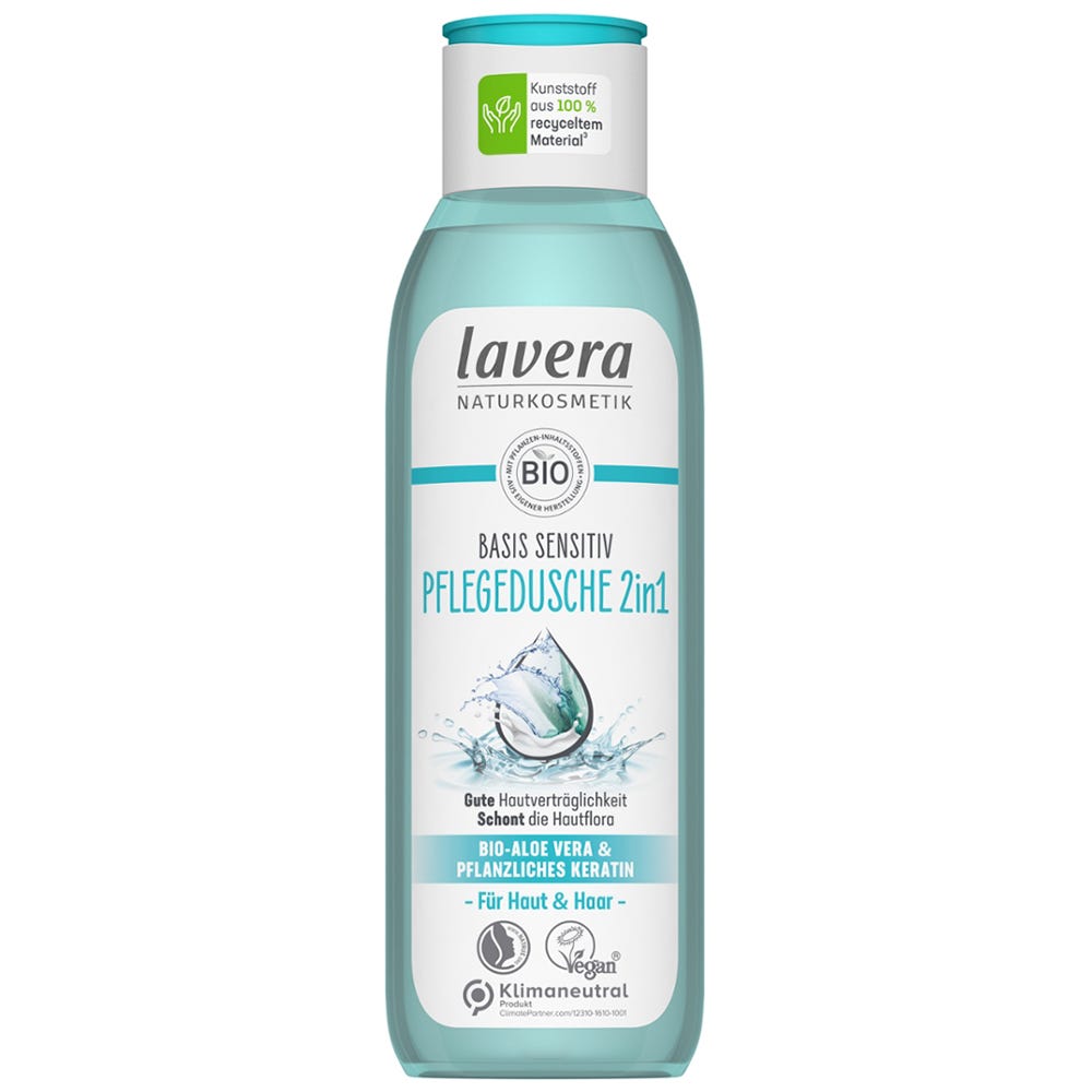 Lavera Basis Sensitive Pflegedusche 2 in 1 250 ml
