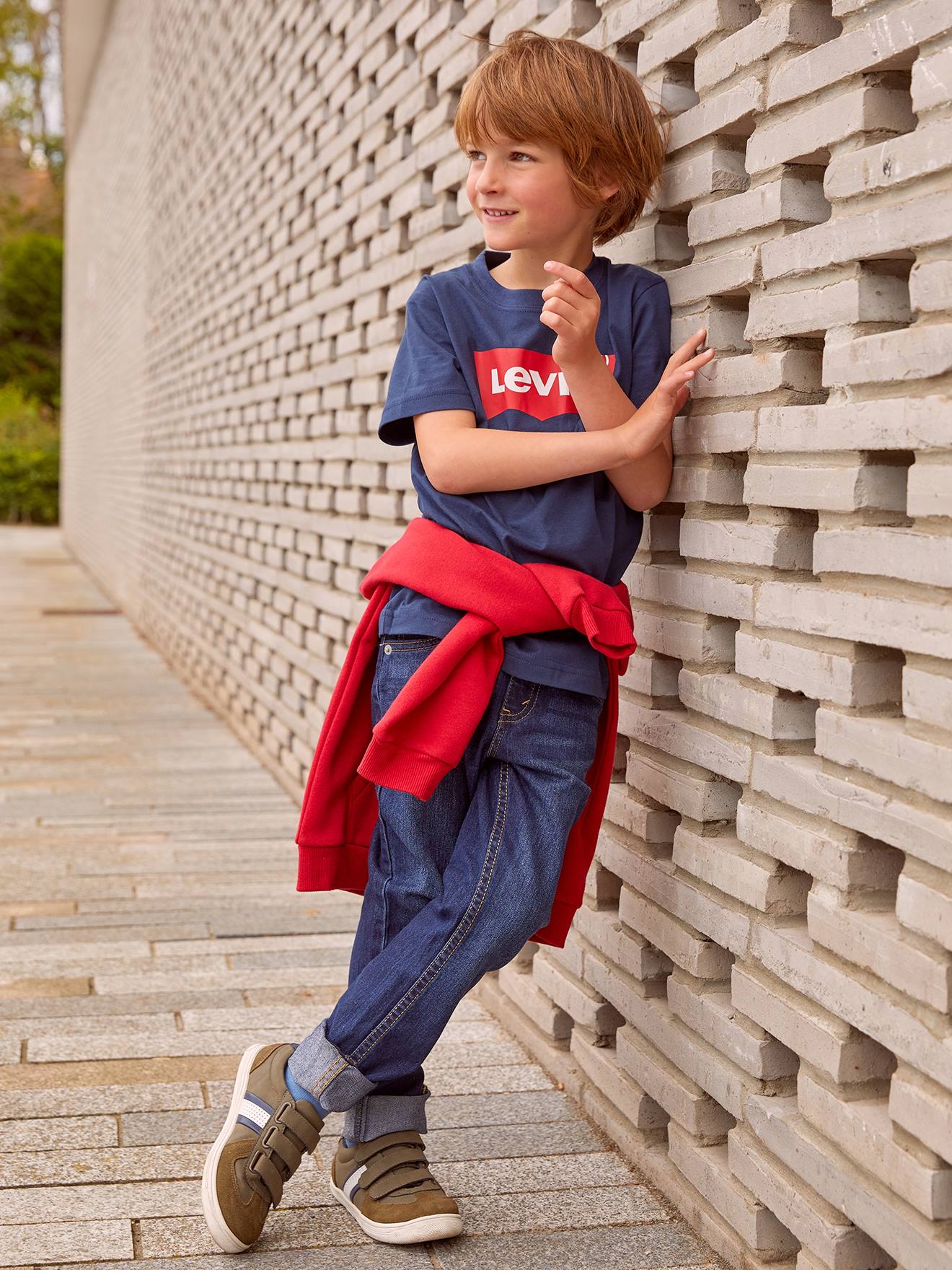 T-shirt Batwing bébé LEVI'S marine