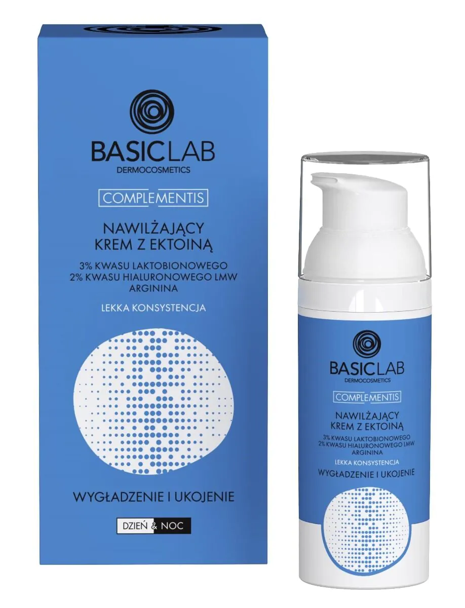 BasicLab Complementis fugtighedscreme med ectoin med let konsistens