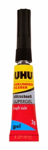 UHU Sekundenkleber blitzschnell Supergel 3 g - ATU