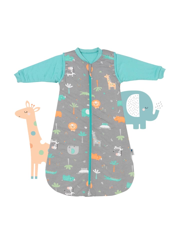 Schlummersack Babyschlafsack, 2.5 TOG in Türkis günstig kaufen