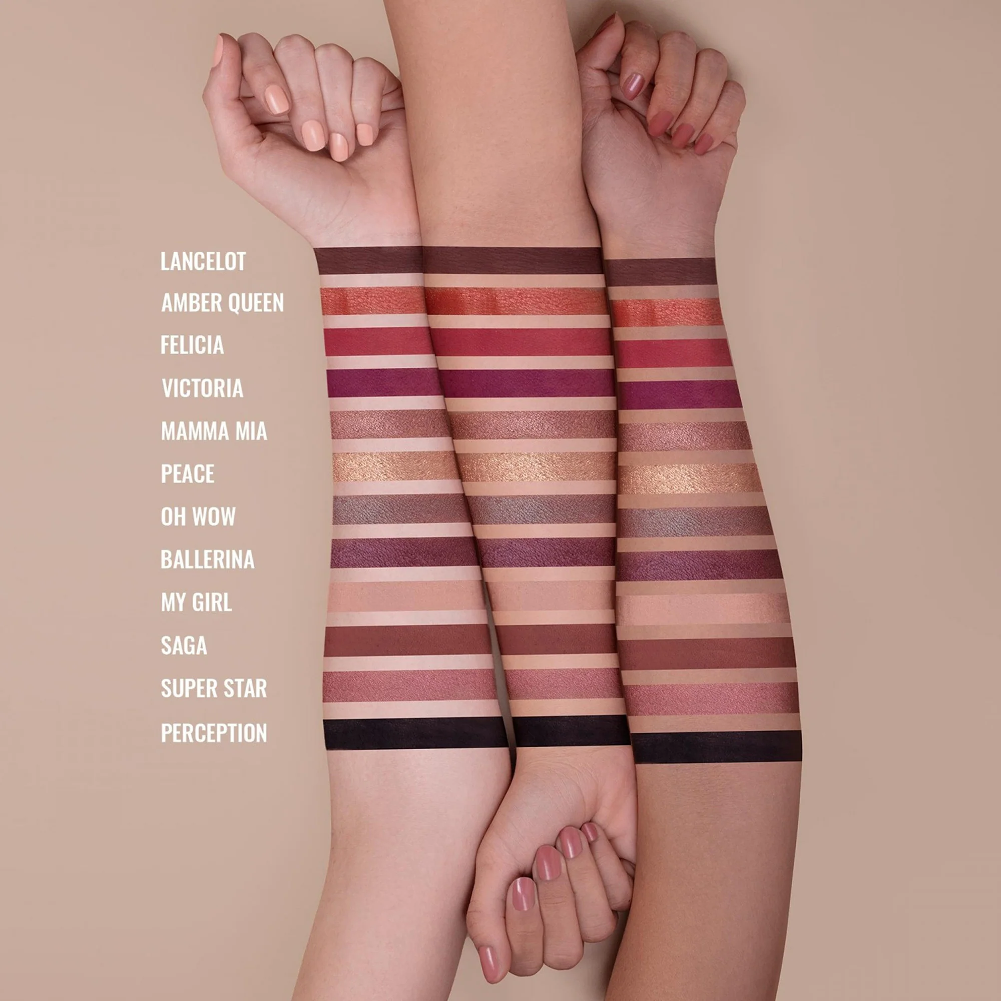 Paleta cieni do powiek Gold N'Roses Eyes Palette – paleta cieni do powiek, kompaktowa
