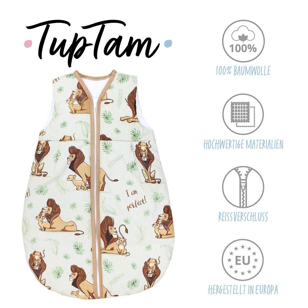 TupTam Babyschlafsack OEKO- TEX zertifiziert 2.5 TOG ärmellos wattiert unisex