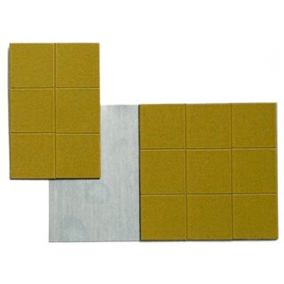 Magnet Bases 20x20mm 5x3 inkl. Ferro Soft Folie