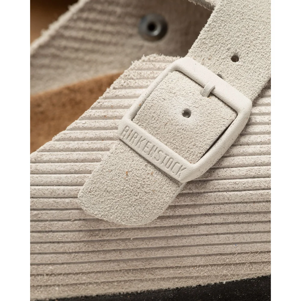 Birkenstock Boston Corduroy 1025252 / weiss