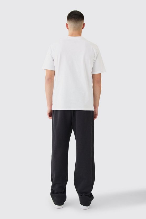 Man Signature Embroidered T-shirt