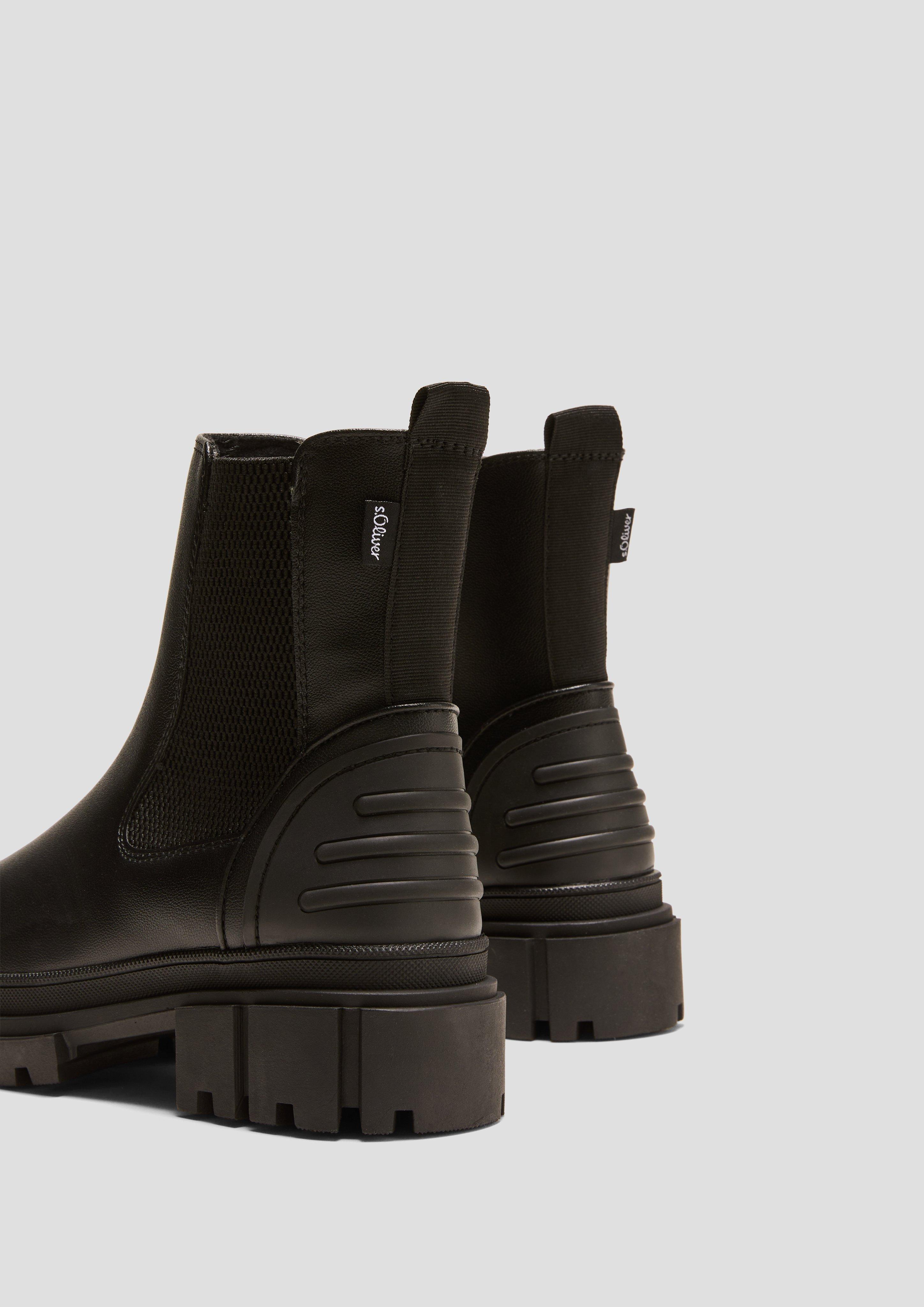 Chelsea Boots mit Kontrast-Detail  6008330-001