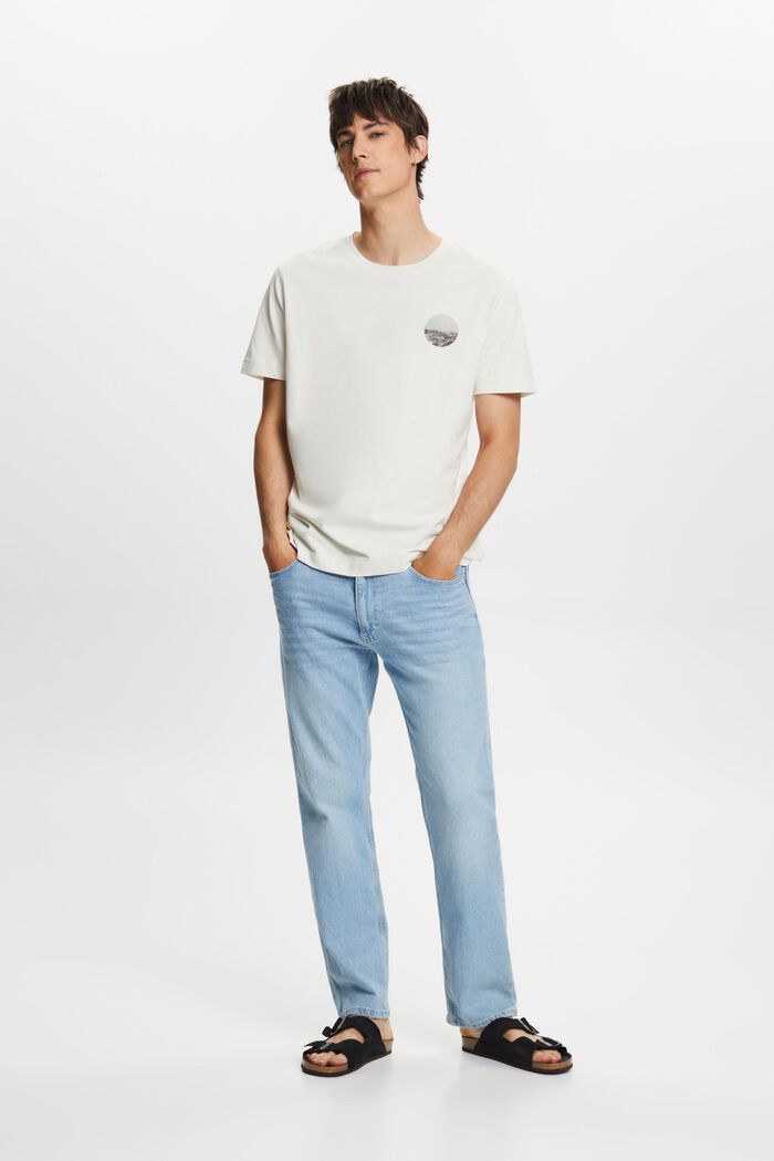 T-Shirt mit Print auf Vorder- und Rückseite