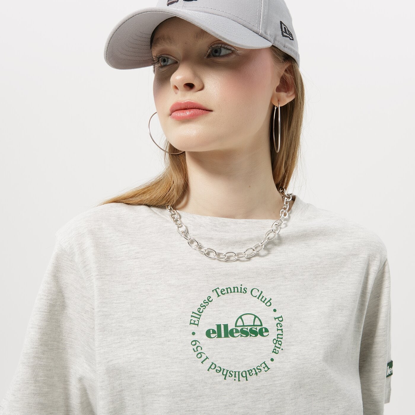 ELLESSE T-SHIRT MELODI TEE LGREY MRL Grau