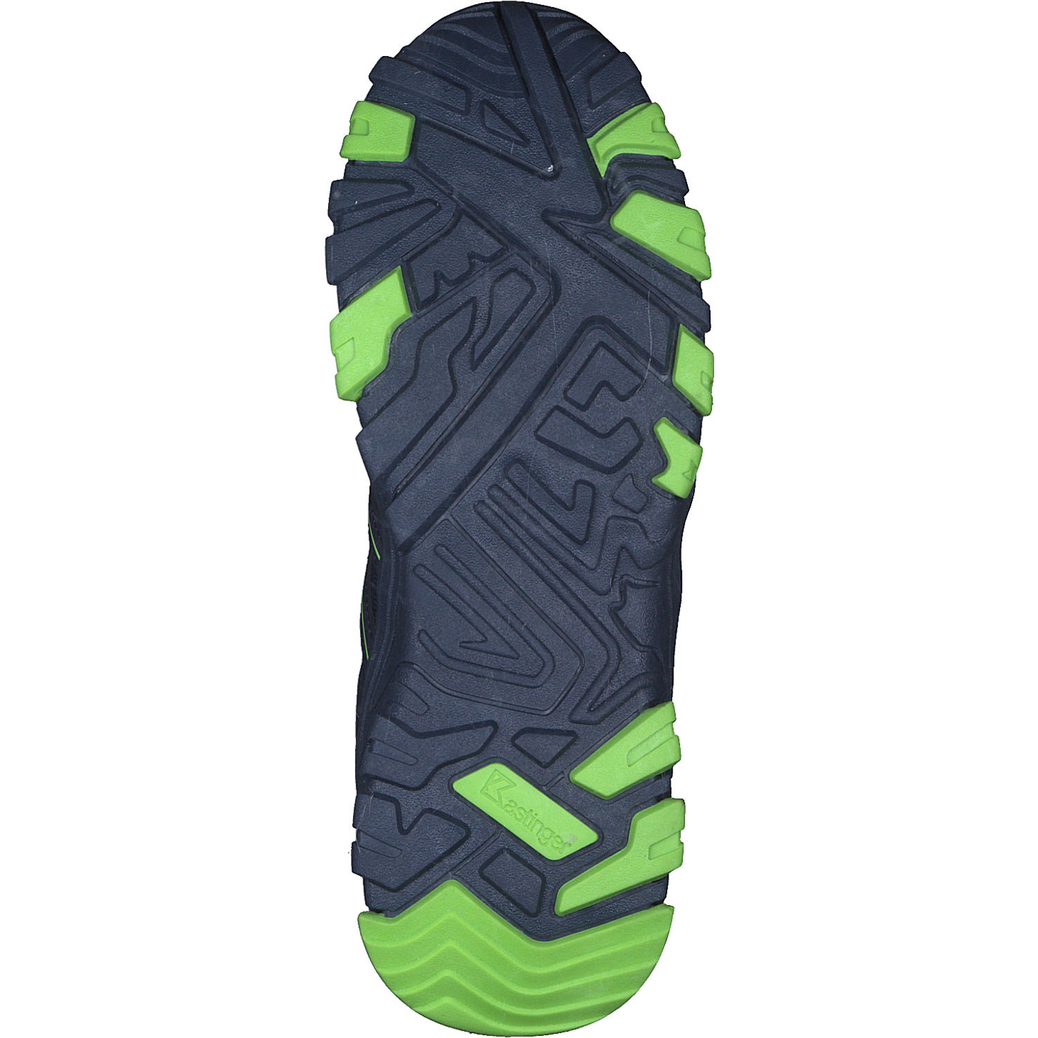 Kastinger 22366, Trekkingschuhe, Kinder, Navy/lime