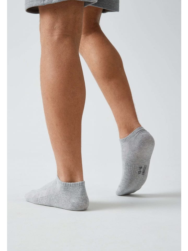 SNOCKS Sneakersocken aus Pflanzenfasern 6 Paar in Grau günstig kaufen