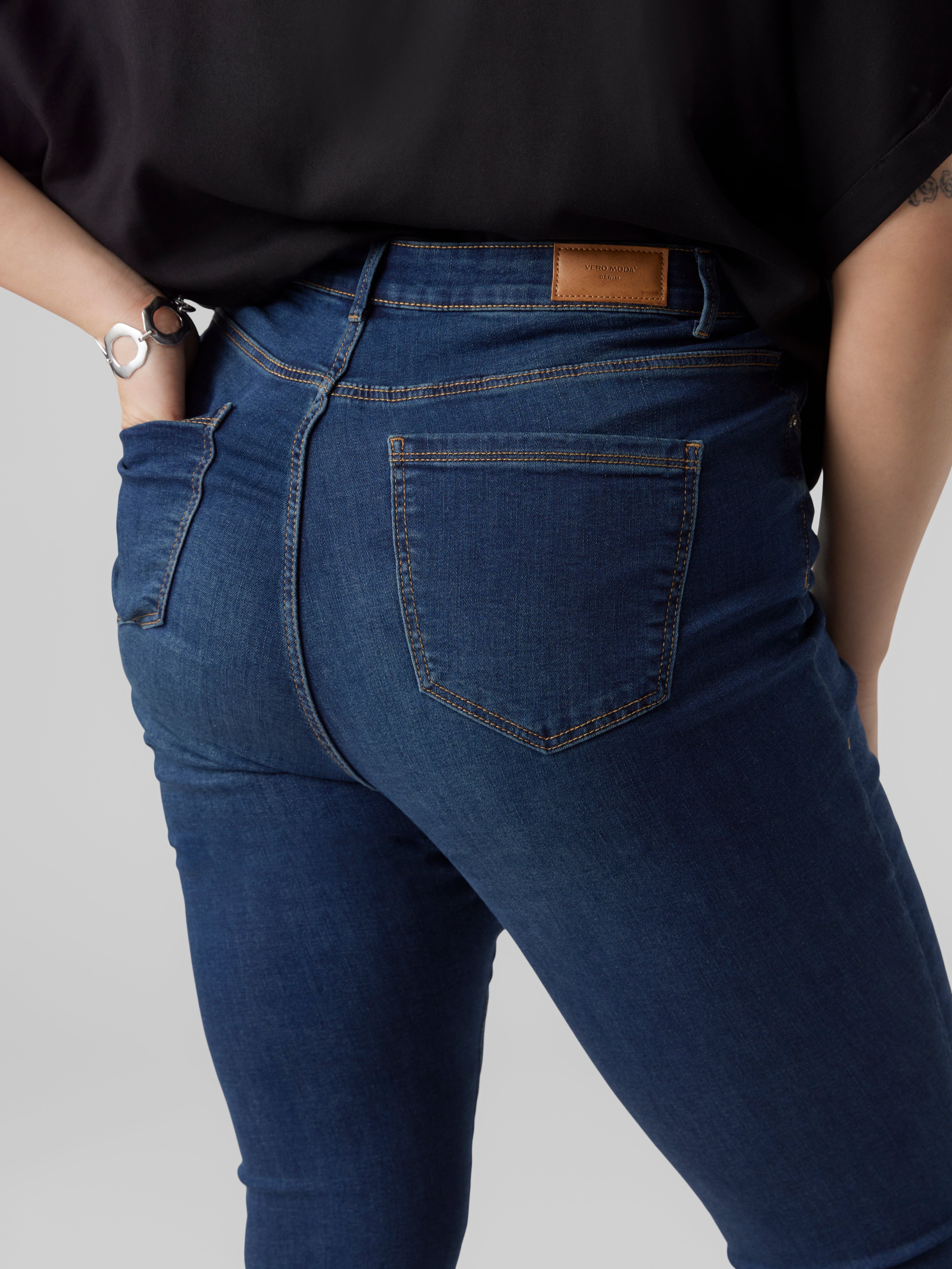 VMSOPHIA Hohe Taille Skinny Fit Jeans