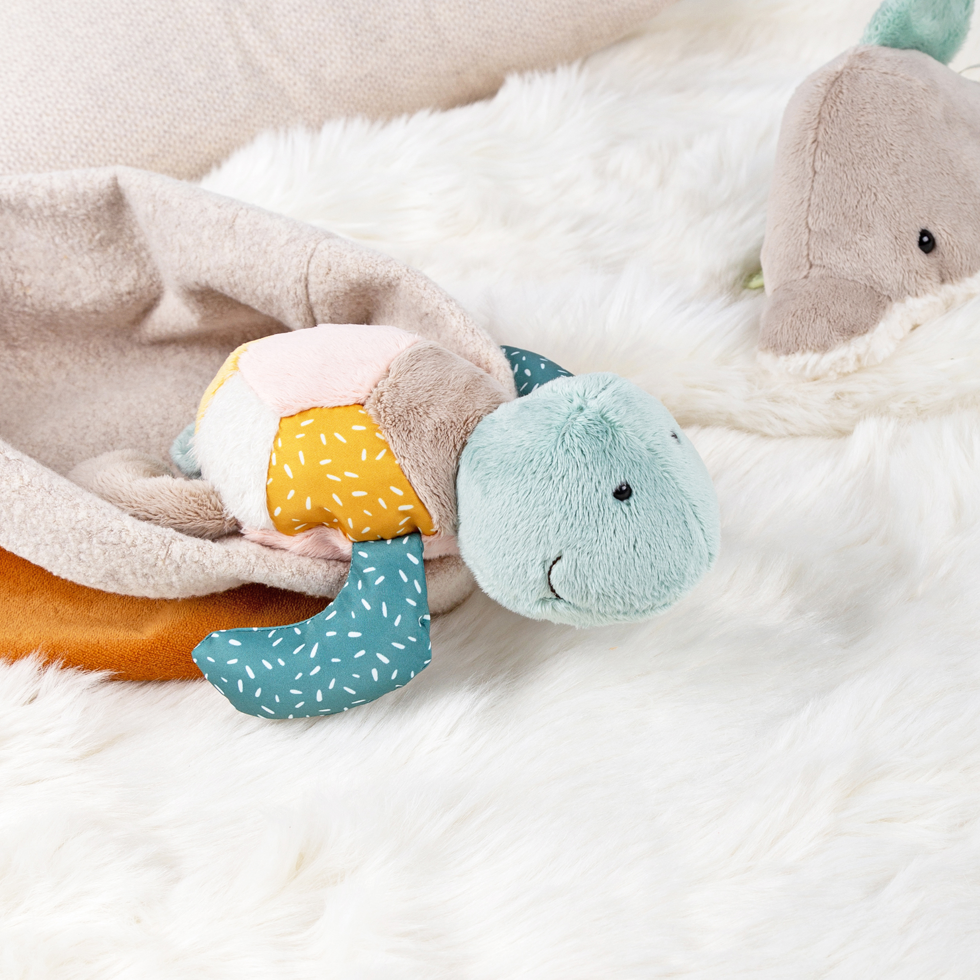 Kuscheltier Schildkröte, Patchwork Sweety