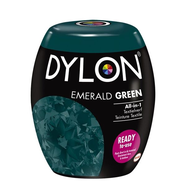 Dylon Emerald Green Machine Wash Fabric Dye 350g