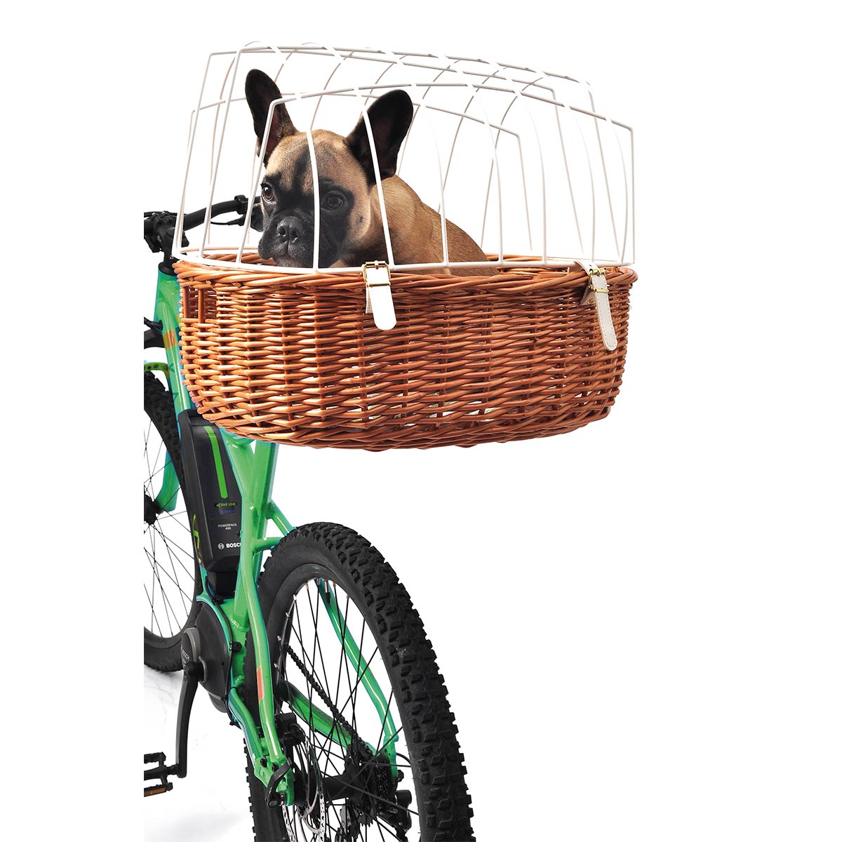 Aumüller Fahrradkorb Sattelrohrmontage 68x46x40 cm
