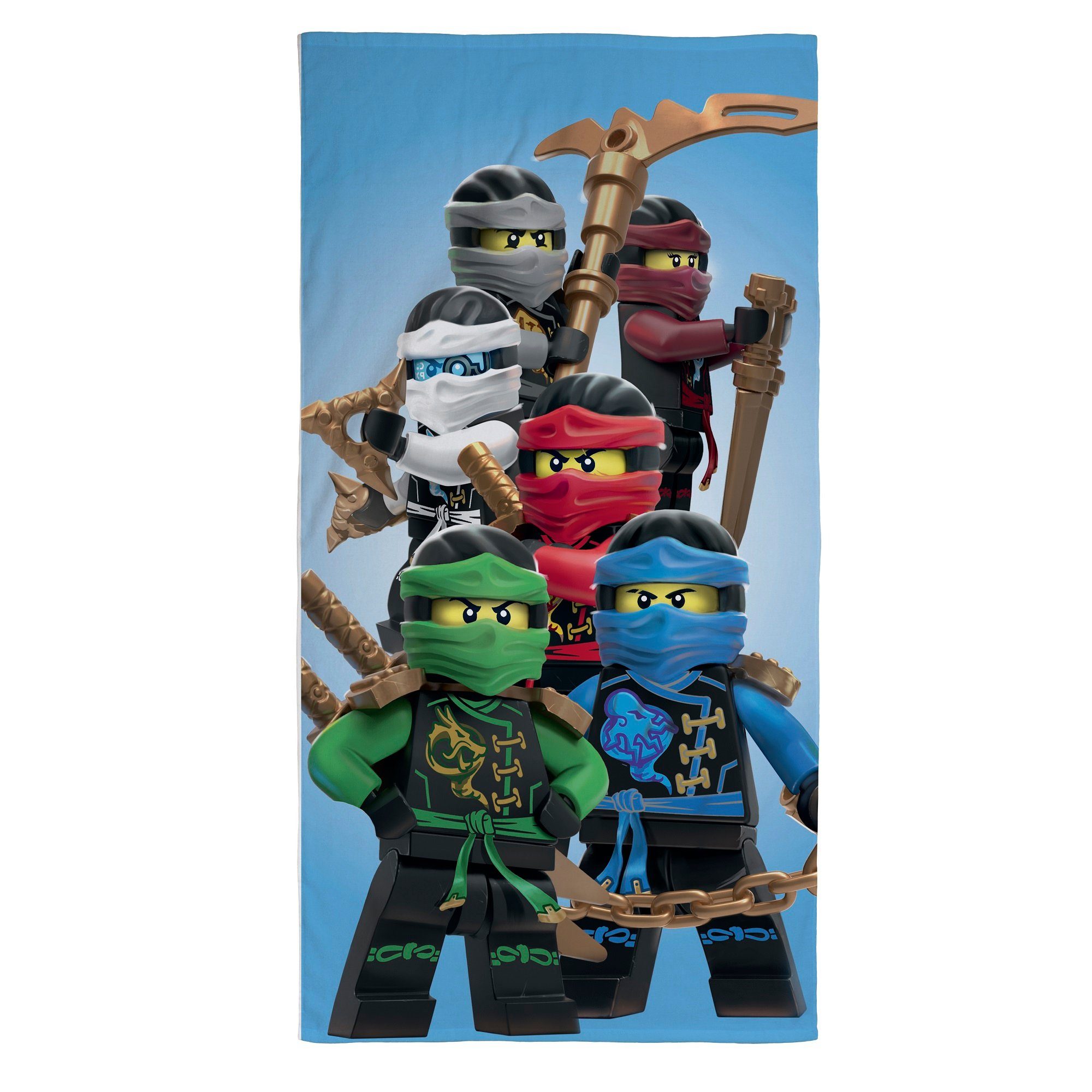 Familando Strandtücher Lego Ninjago Handtuch 