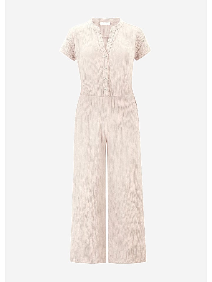 SASSYCLASSY Jumpsuit in Creme günstig kaufen