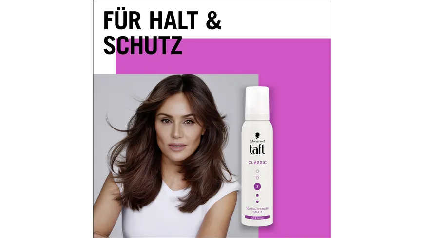 TAFT Schaumfestiger Classic Halt & Schutz 150ml Haltegrad 3 - mittlerer Halt 150 ml