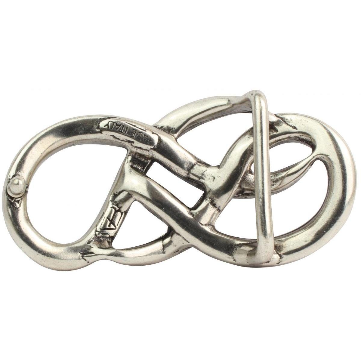 BELTINGER Gürtelschnalle Cristal Waves 4,0 cm - Buckle Gürtelschließe 40mm - Mit hochwertigem S