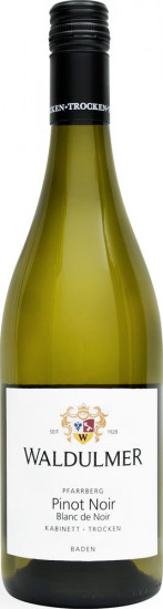 2022 Pfarrberg Pinot noir Blanc de Noir Kabinett trocken - Waldulmer Winzergenossenschaft