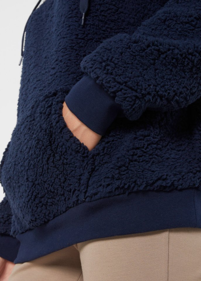 Teddy-Fleeceshirt, Pullover