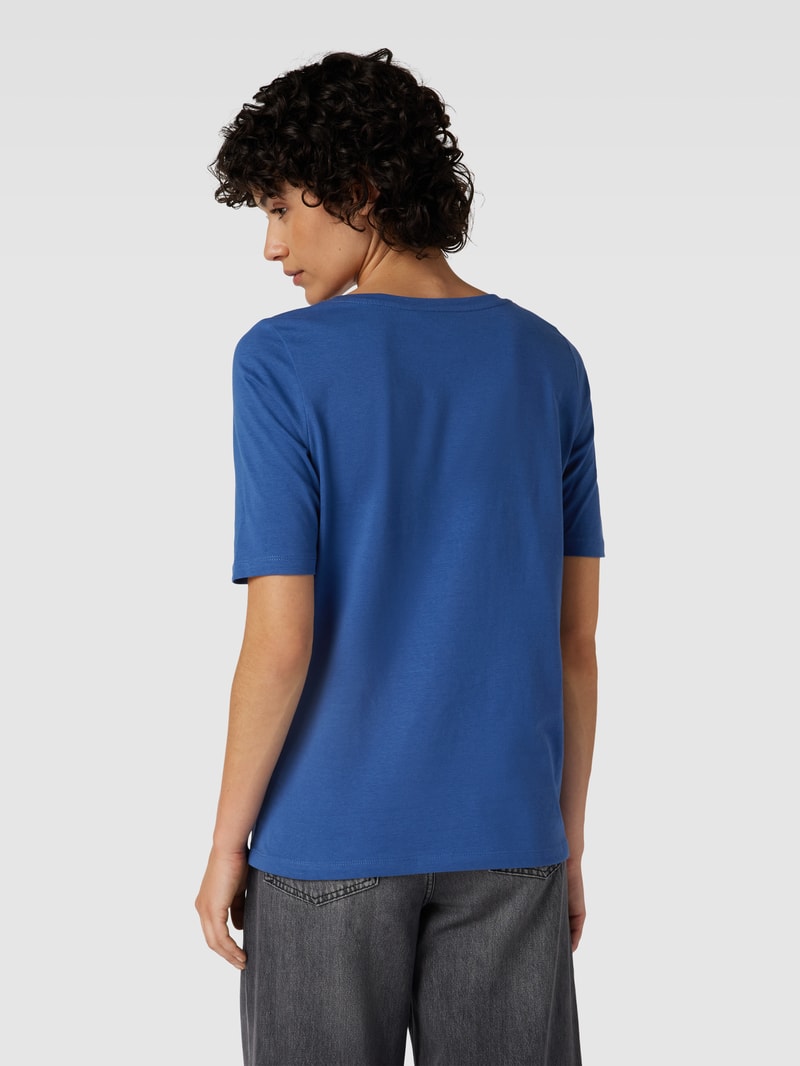 T-Shirt mit Motiv-Print in jeans