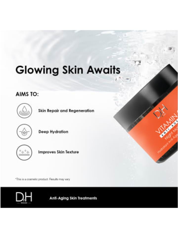 Skinchemists Dr H Vitamin C Feuchtigkeitscreme für die Nacht 60ml günstig kaufen onesize