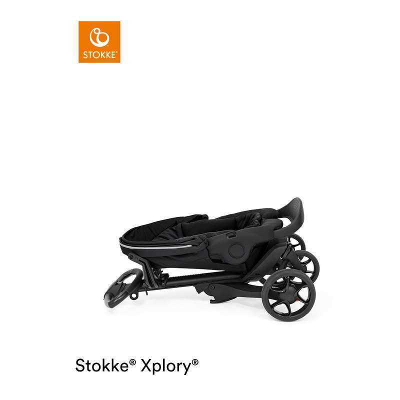 Poussette citadine Xplory X noire Stokke