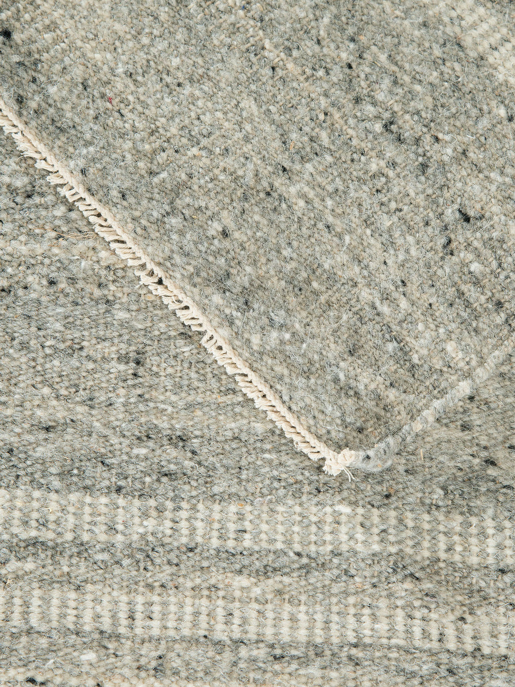 Bergsund Woll-Teppich, Grey Natural