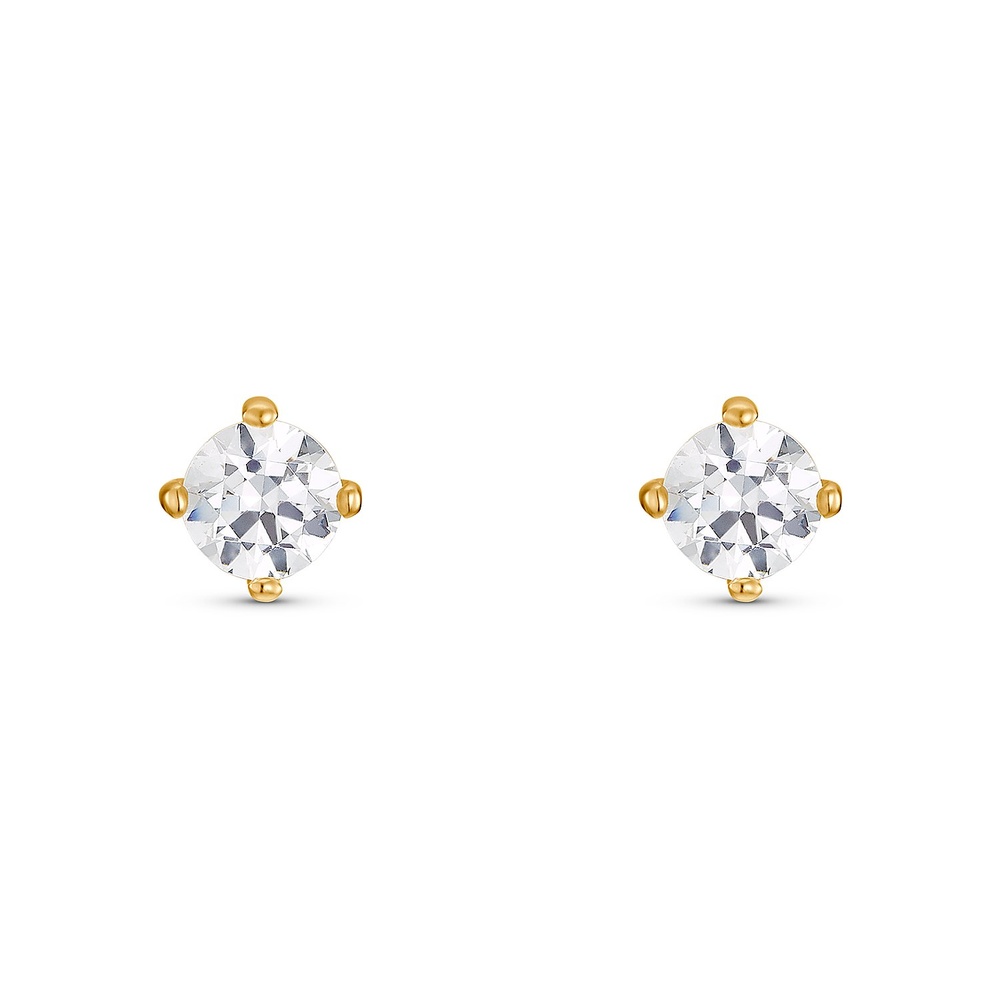 FAVS Boucles d'oreilles à fermoir à poussette 375 Or jaune Boucles d'oreilles