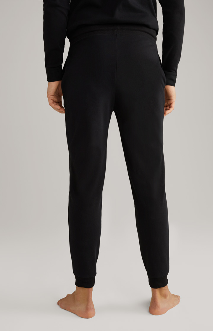 Loungewear Hose in Schwarz