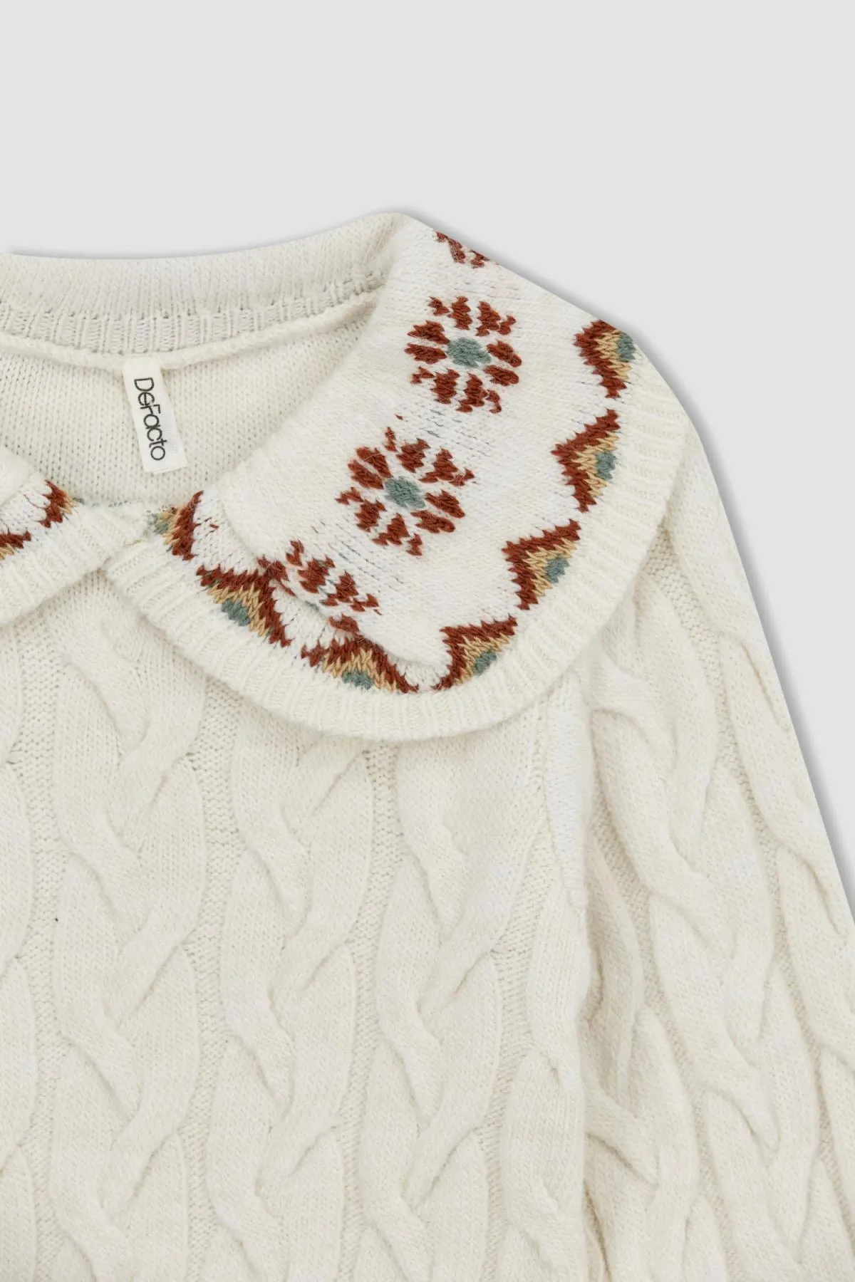DeFacto  Strickpullover für Mädchen mit normaler Passform