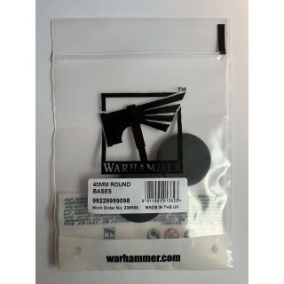 Mailorder: Citadel-Rundbases (40 mm) (5)