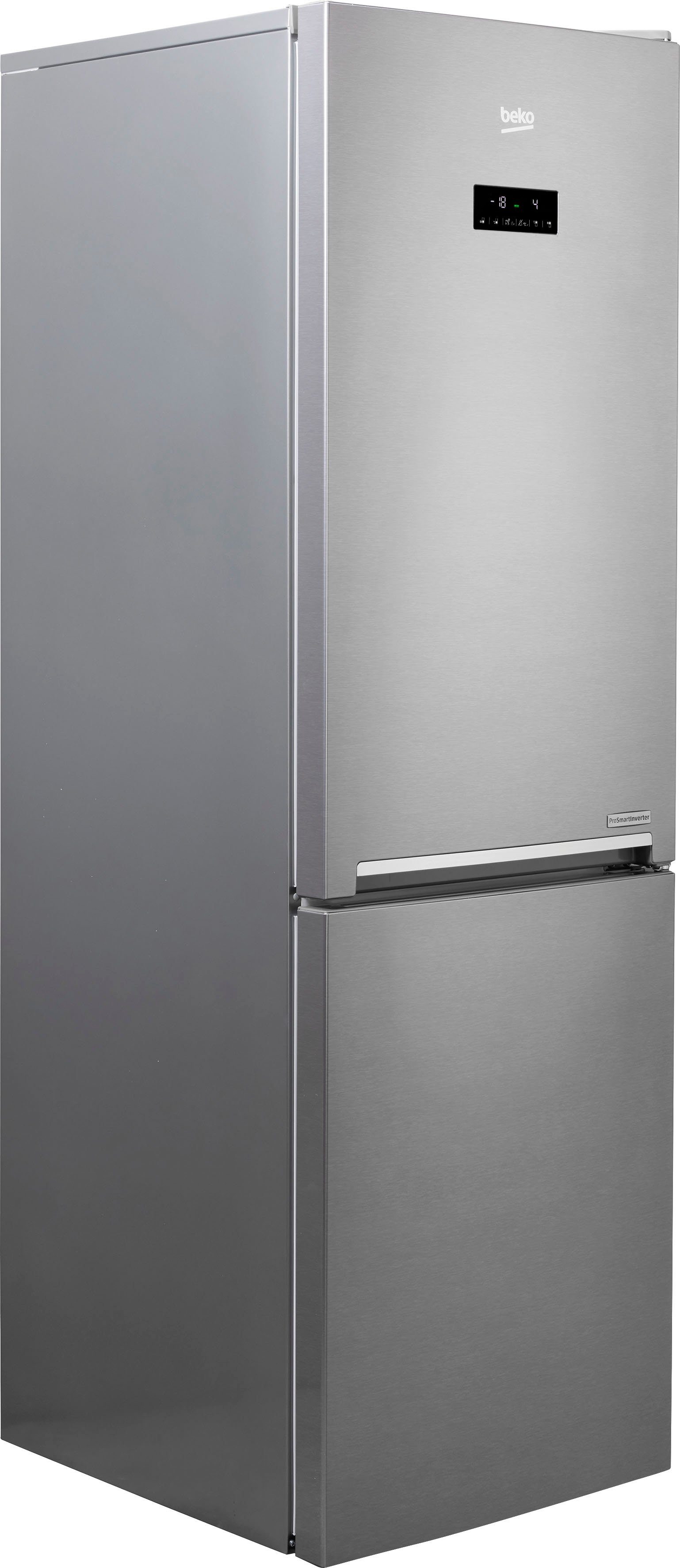 BEKO Kühl-/Gefrierkombination RCNA366E60XBN, 185,2 cm hoch, 59,5 cm breit