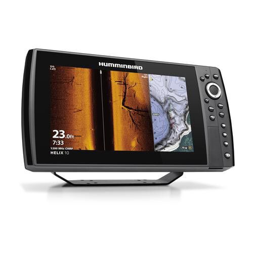 Humminbird Helix 10 G4N Chirp + Mega SI Fischfinder