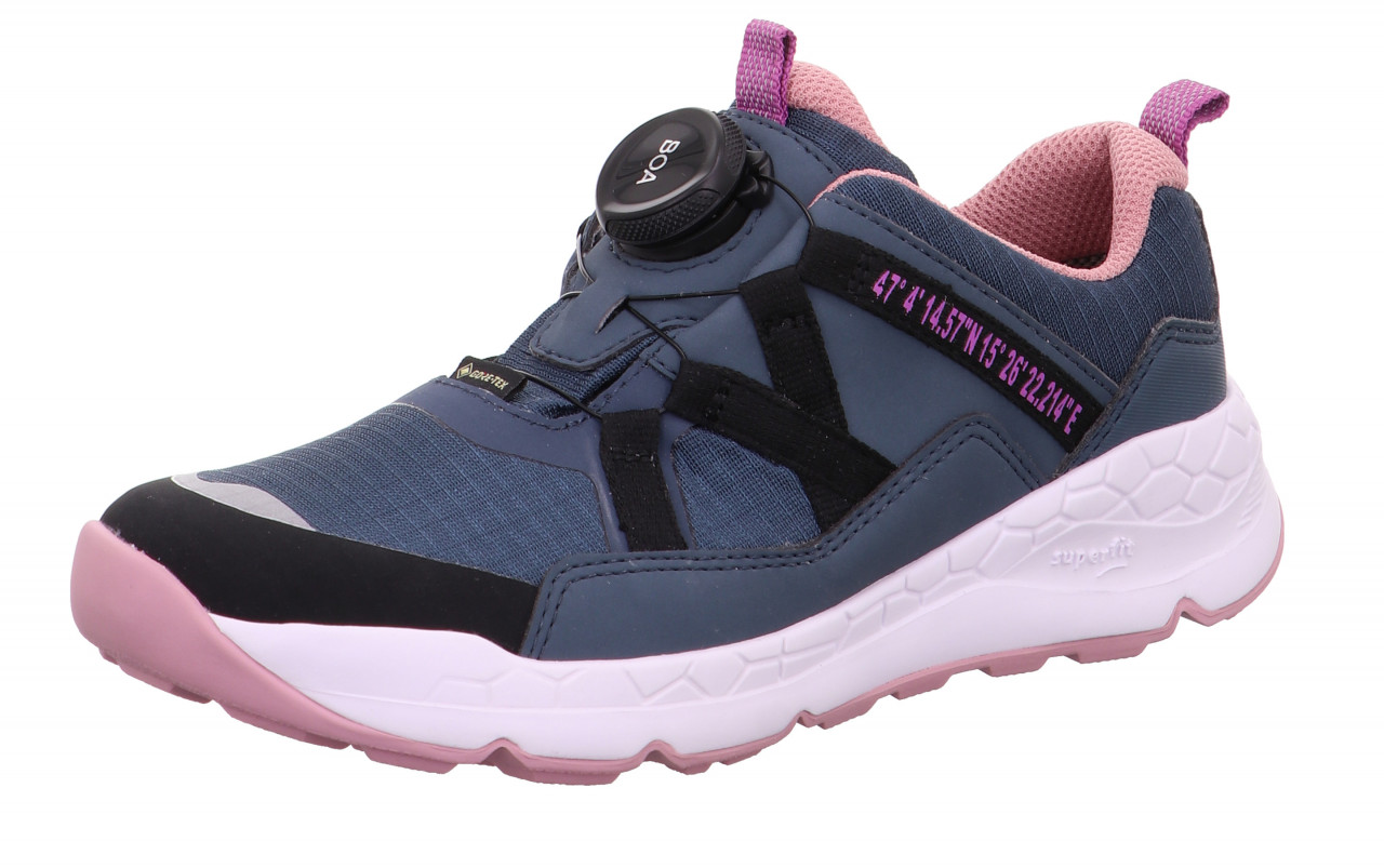 FREE RIDE - Blau/RosaSneaker low mit BOA® Drehverschluss