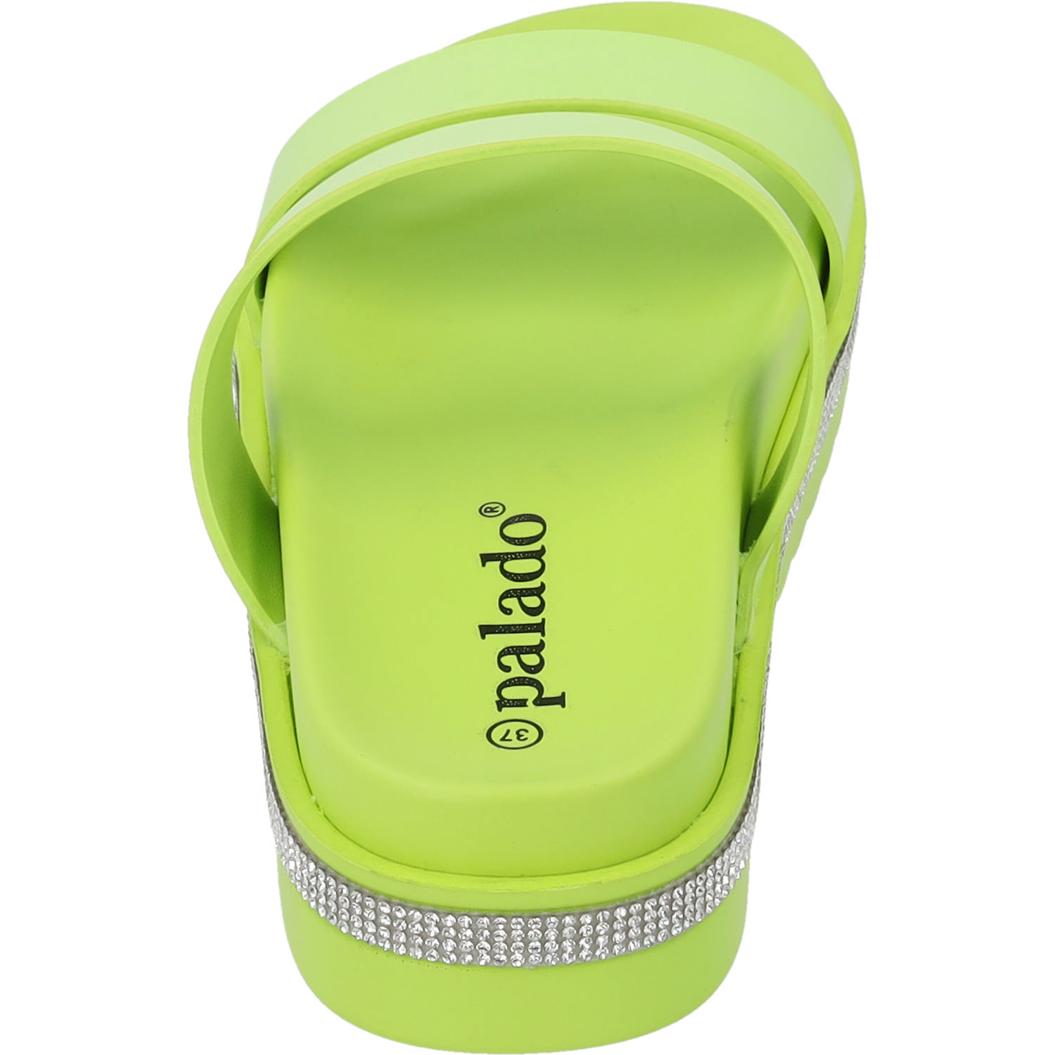 Palado Jolandi, Plateau-Pantoletten, Damen, Lime