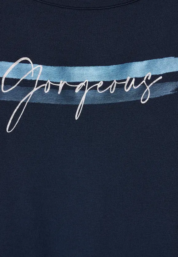 Street One Langarmshirt mit Wording