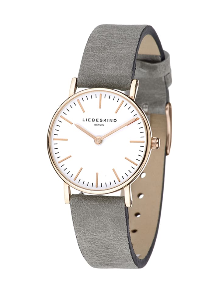 LIEBESKIND BERLIN Armbanduhr in Grau günstig kaufen onesize