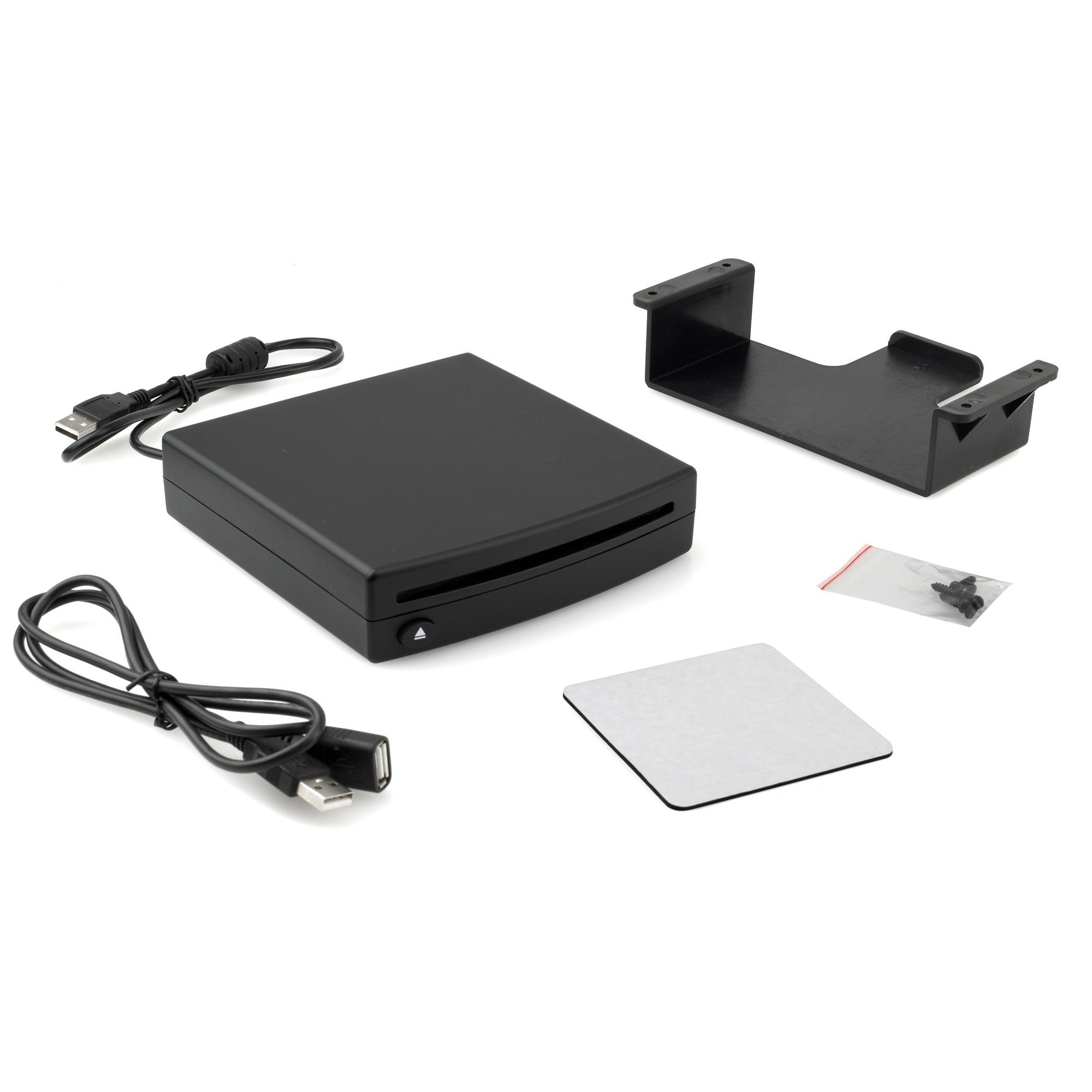 maxxcount Externer CD-Player für Autoradios mit WAV-fähigem tragbarer CD-Player