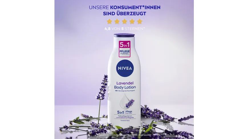 NIVEA Body Lotion Lavendel 400 ml