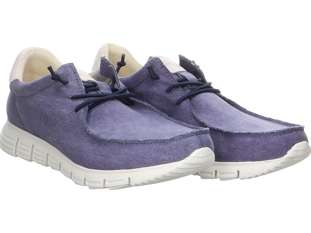 SIOUX Freizeit Schnürer blau Mokrunner-H-007