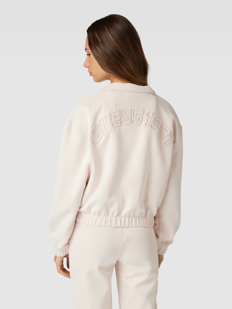 Sweatjacke mit Cargotaschen Modell 'EUPHEMIA' in sand