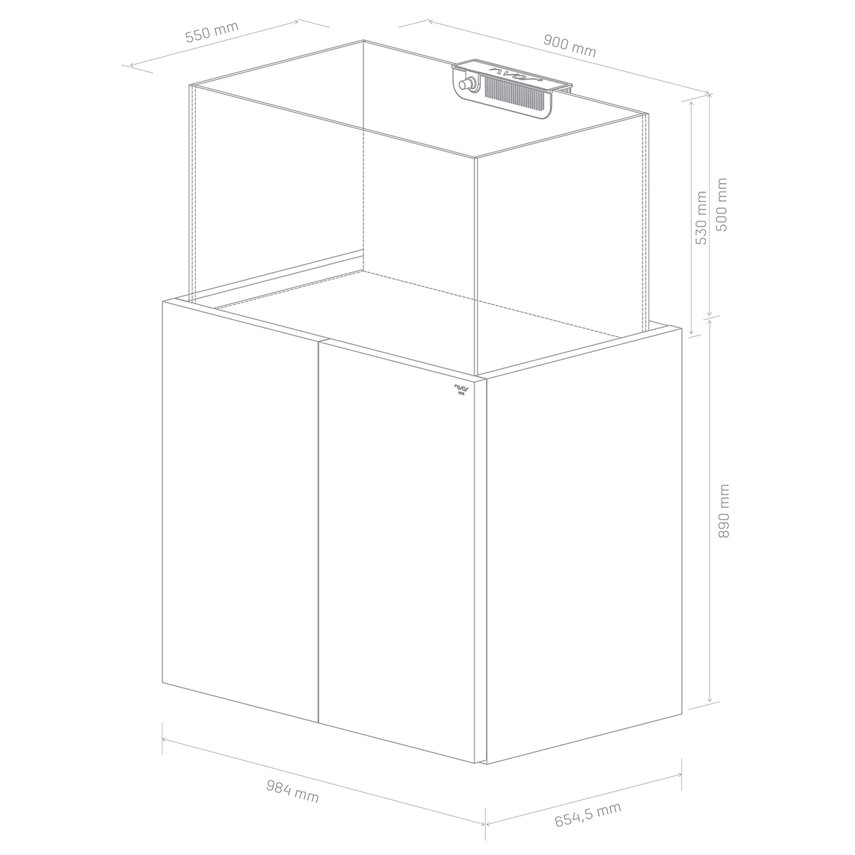 Nyos OPUS G2 Aquarium 300 Pro-Line günstig kaufen