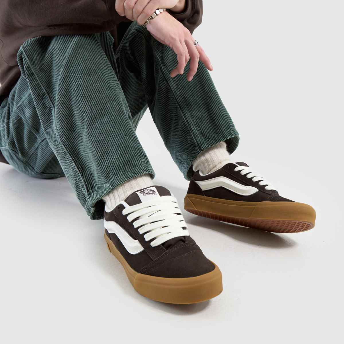 Vans – Mörkbruna skolskor för barn