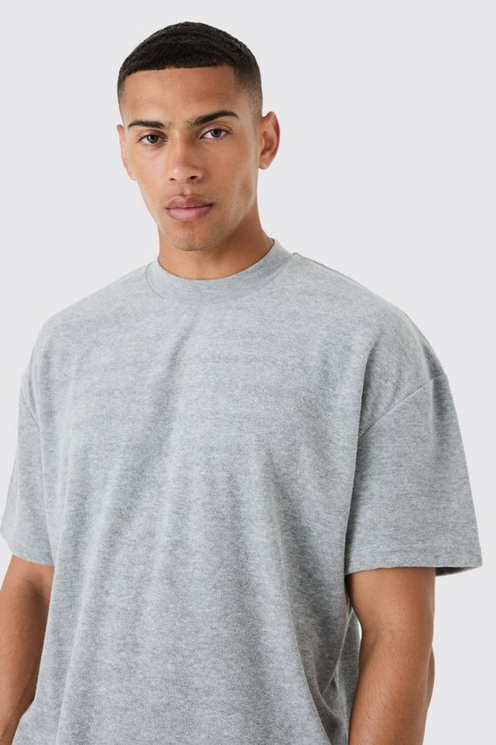 Oversize Frottee T-Shirt & Shorts