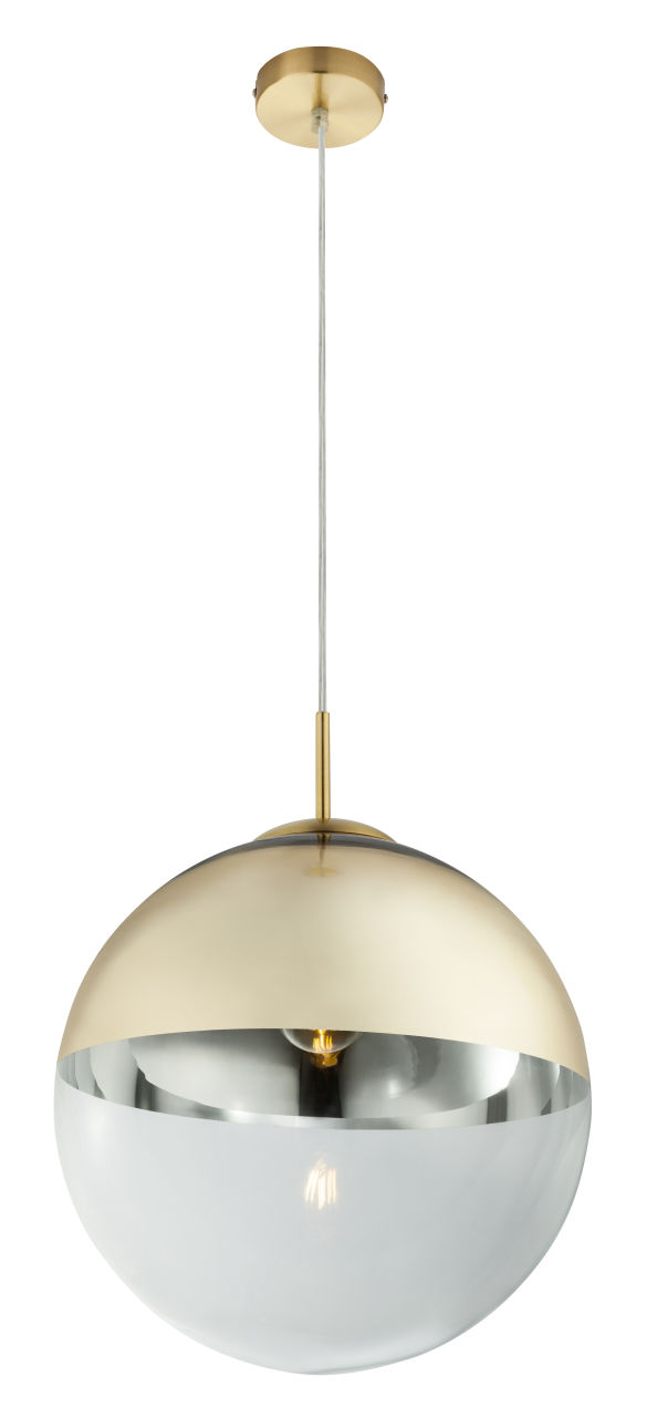 Globo Lighting - VARUS - Hängeleuchte Metall goldfarben, 1x E27