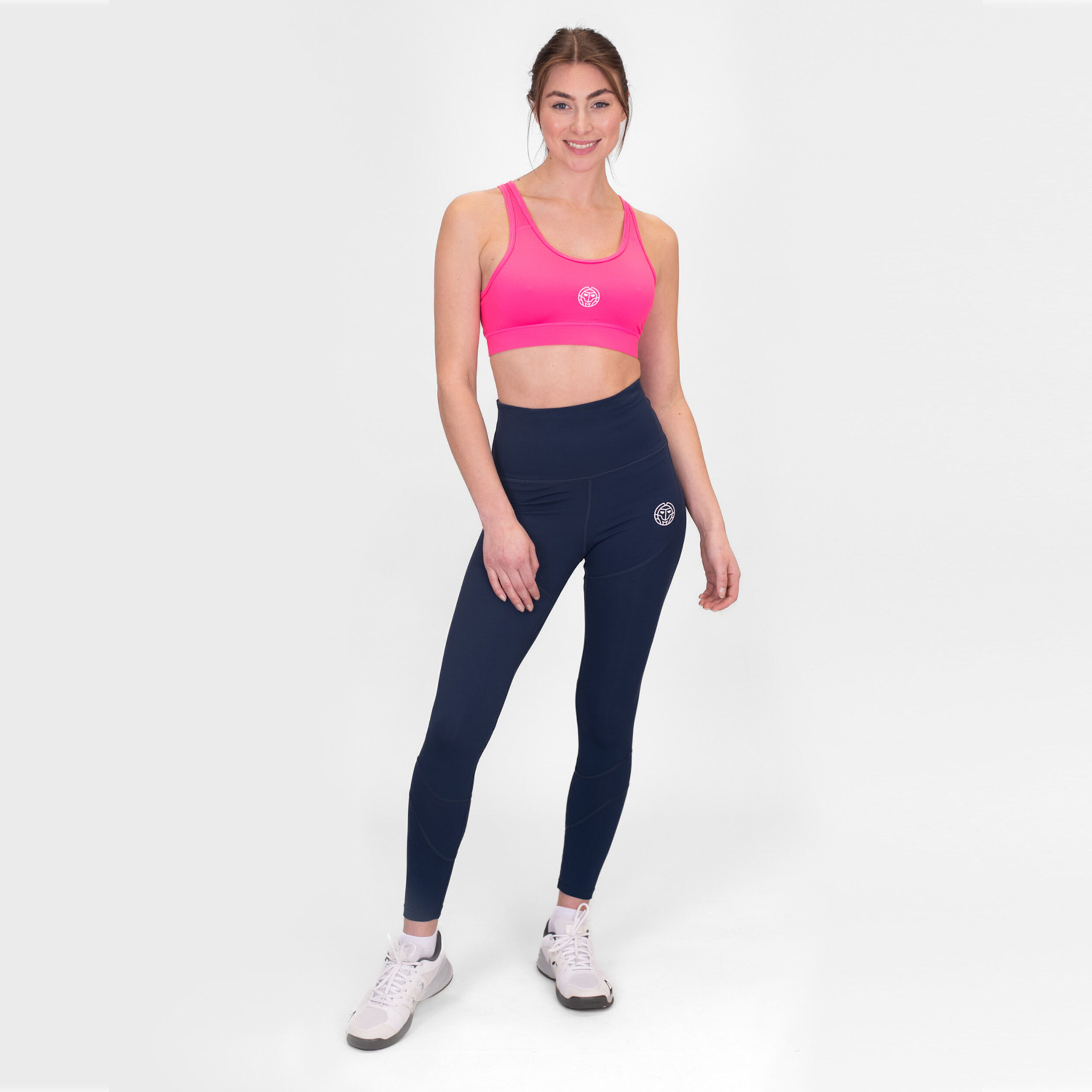 Crew Medium Support Sport-BH Damen - Pink