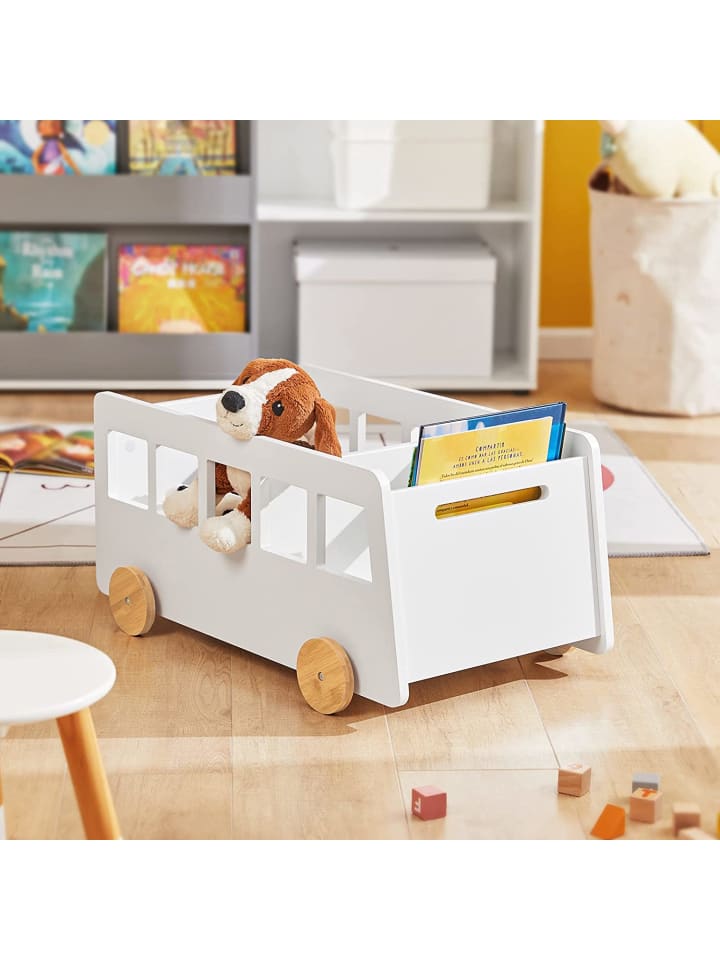 SoBuy Kinderregal in Weiß - (B)68 x (H)33 x (T)43cm günstig kaufen onesize
