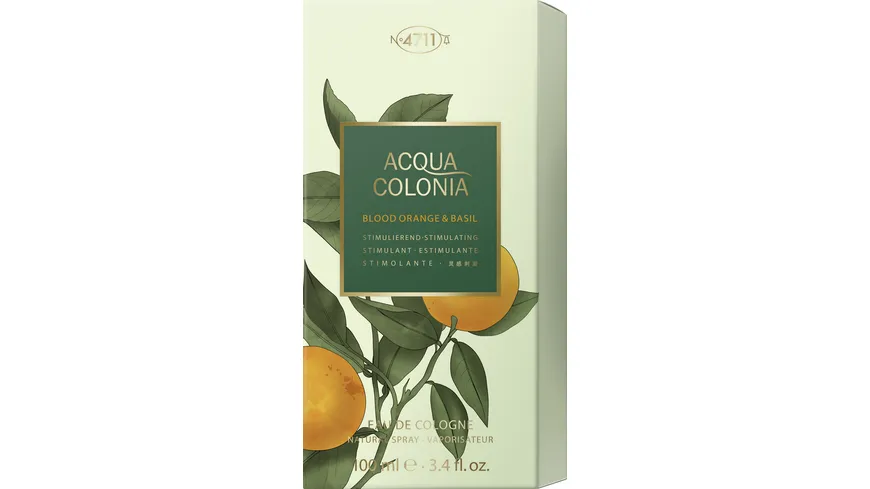4711 ACQUA COLONIA Blood Orange & Basil EdC 100 ml